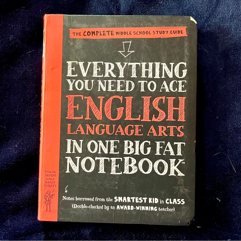 Everything you need to ace English language arts in one big fat notebook